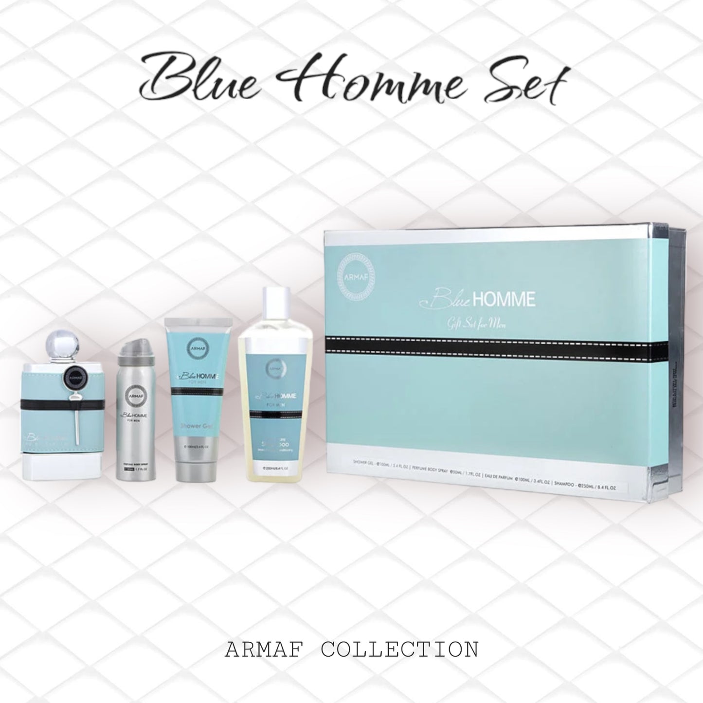 Blue Homme Set